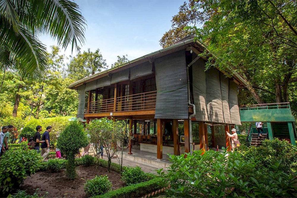 President Ho Chi Minh chose to live in a simple house, instead of living in the presidential palace during the times