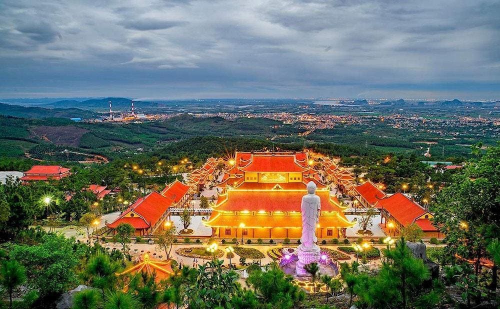 Ba Vang Pagoda is one of the top spiritual destinations in Quang Ninh