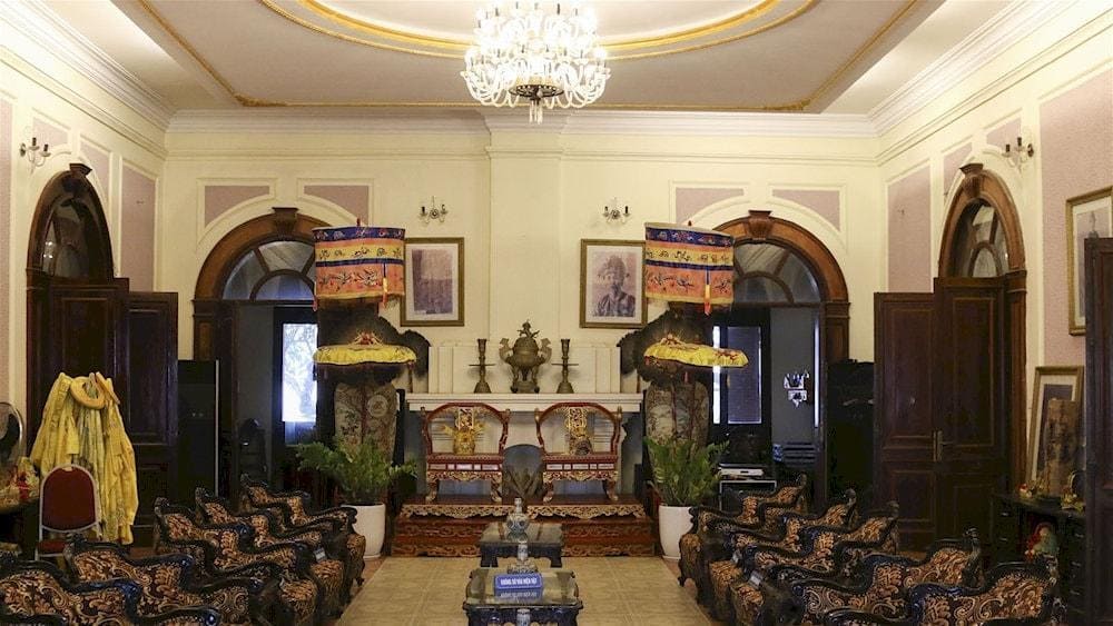 Bao Dai’s Palace overlooks Do Son Beach with colonial grandeur