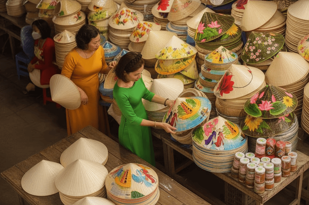 The market's architectural elements create compelling compositional frames for both wide-angle establishing shots and intimate detail photography