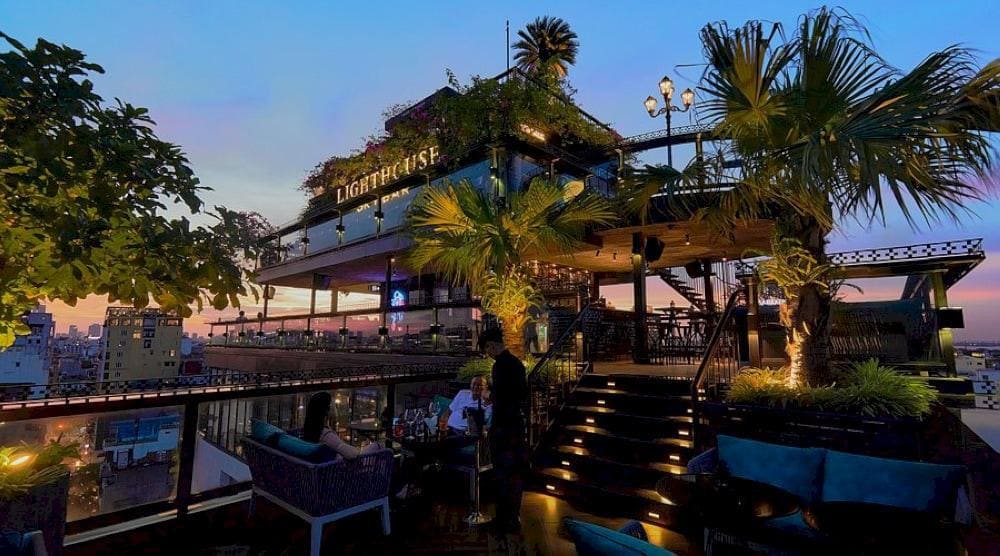 This rooftop bar provides an intimate atmosphere with a view, making it a great choice for couples and those seeking a refined experience