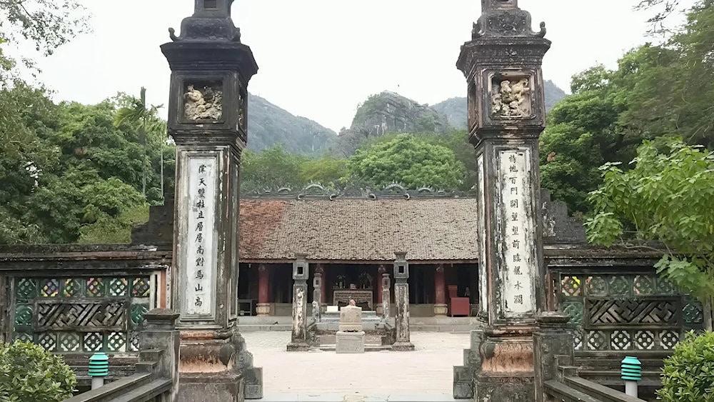 The Temple of Dinh Tien Hoang in Ninh Binh Vietnam