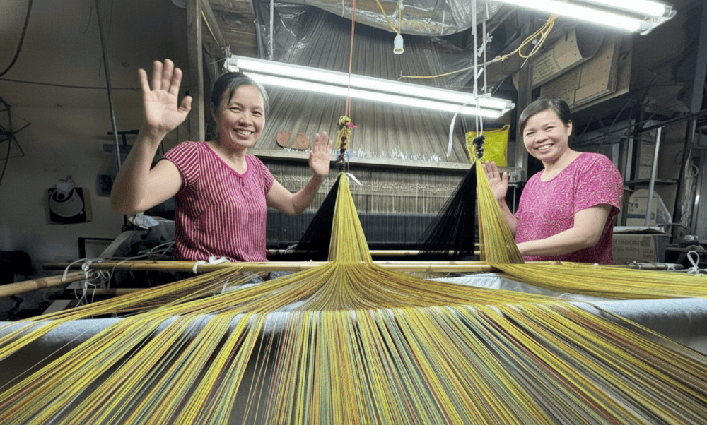 Experience silk weaving mastery at Van Phuc Silk Village