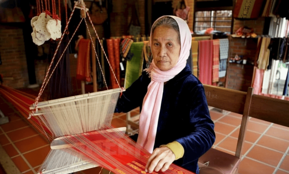Immerse yourself in the traditional silk-making process at Van Phuc Silk Village