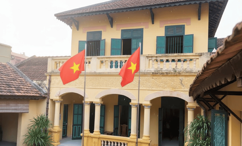 Uncle Ho’s Memorial House in Van Phuc Silk Village stands as a symbol of rich historical significance