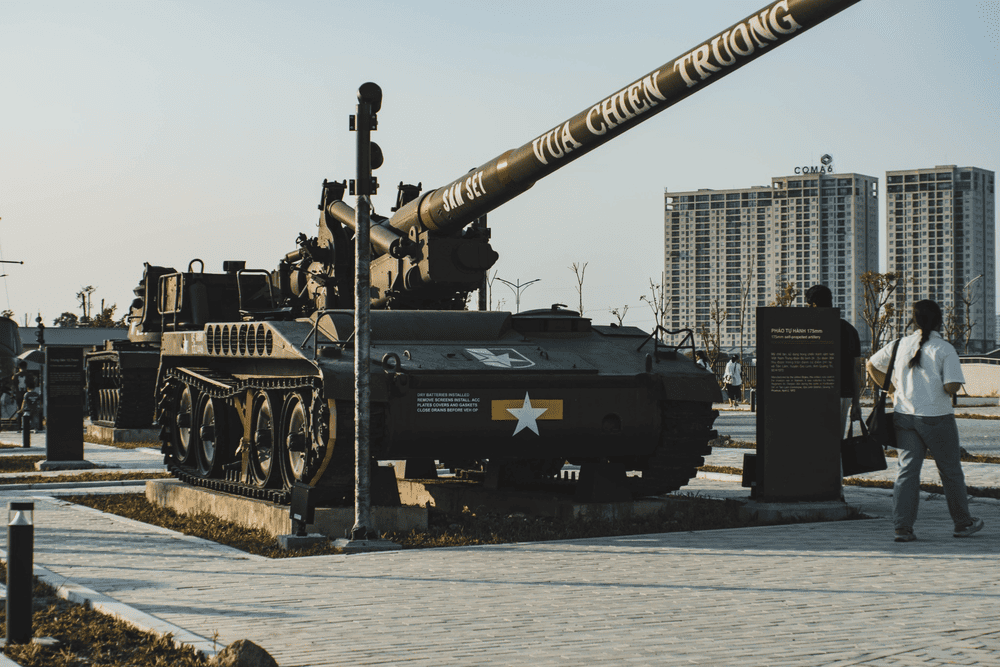 The 175mm self-propelled gun, dubbed the 