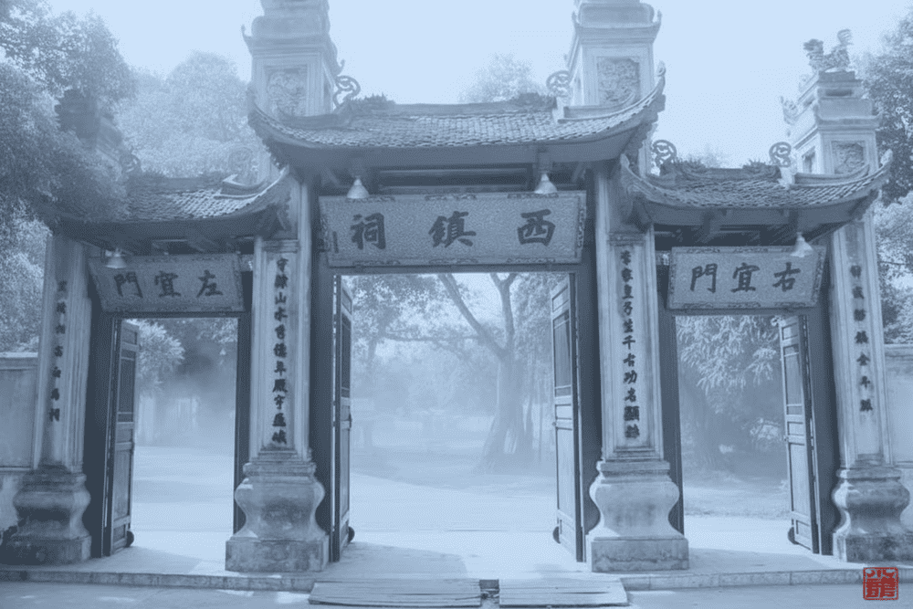 Voi Phuc Temple was officially established in 1065 under the Ly Dynasty