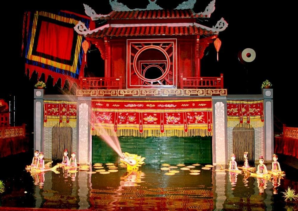 Attending a water puppet show in Hanoi is a unique and unforgettable experience