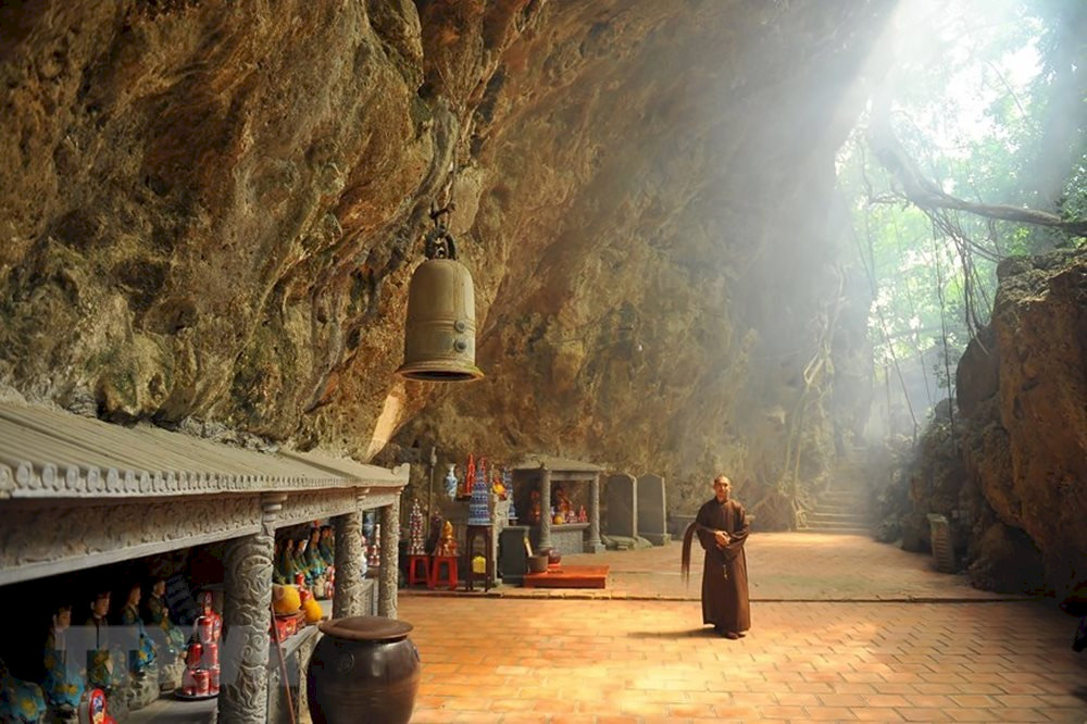 The pagoda remains a place of worship and pilgrimage