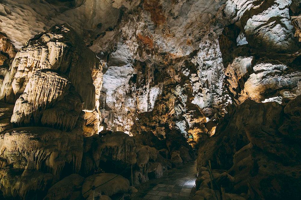 The third chamber immerses visitors in a more serene and dreamlike setting