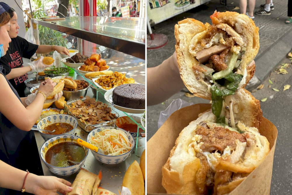 Its crispy baguette, generous portions, and savory pate