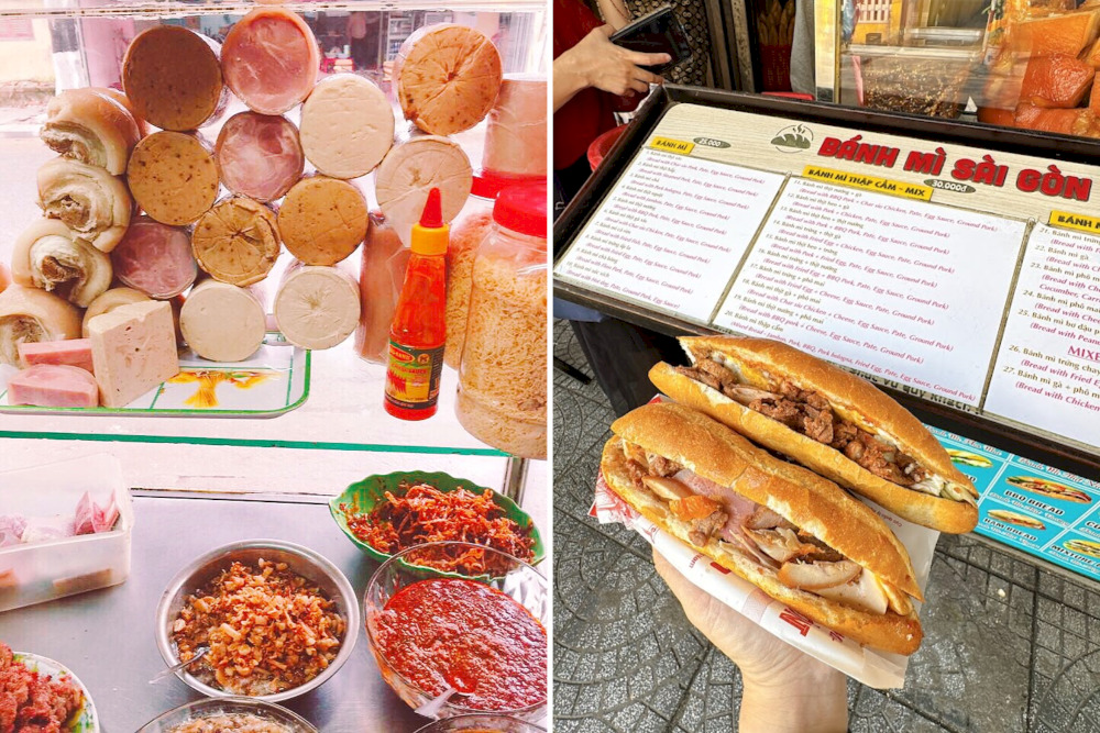 The baguette at Banh Mi Sai Gon Hoi An