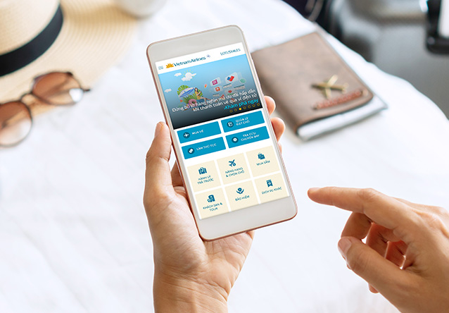 Đặt vé máy bay trực tuyến | Vietnam Airlines